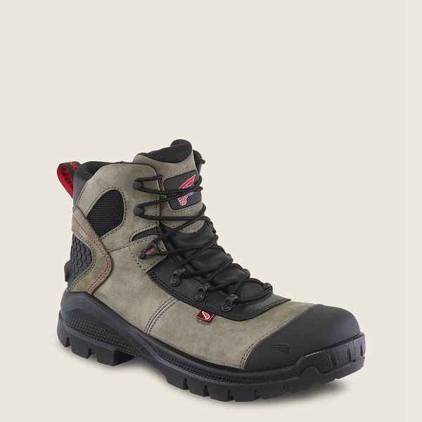 Red Wing Mens Safety Boots - Crv™ - 6-inch Toe - Olive/Black - VYH357914